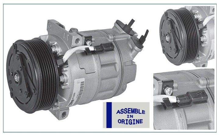 GUA KLİMA KOMPRESÖRÜ SIFIR ÜRÜN RENAULT MASTER III 2.3DCI TRAFIC III 1.6DCI 2.0 DCI OPEL MOVANO 2.3DCI 1.6 CTDI NİSSAN FİAT TALENTO OEM: 926008411R-926000373R-926004087R600 - GUA 51334 kodlu oto yedek parça görseli