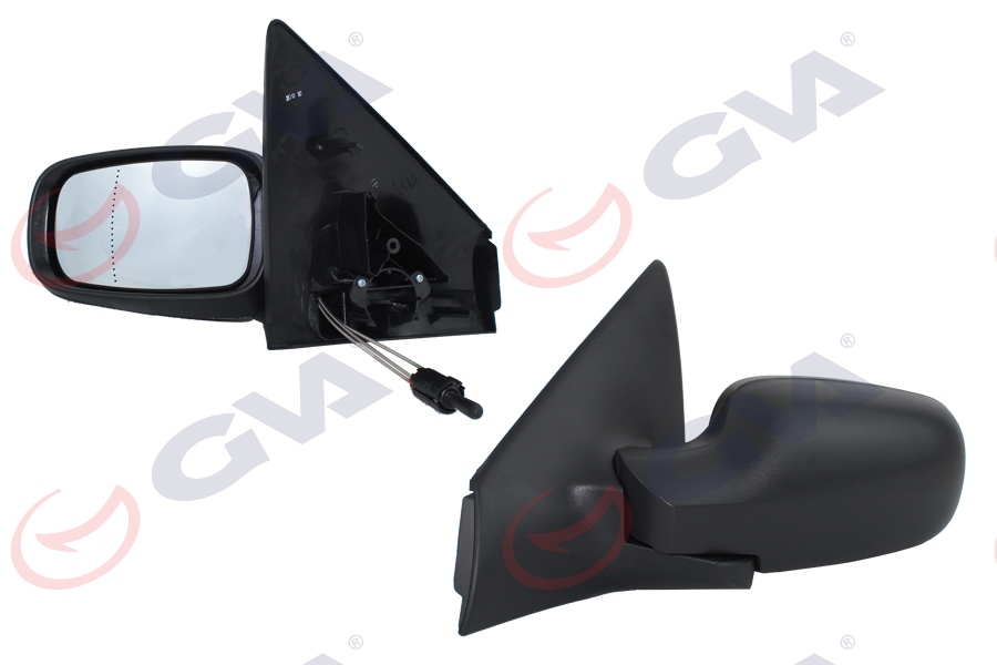 GVA DIŞ DİKİZ AYNASI SOL MEGANE 03-08 MEKANİK ASFERİK VM-138AL 7701054685 OEM: 7701054685 - GVA 1011121 kodlu oto yedek parça görseli