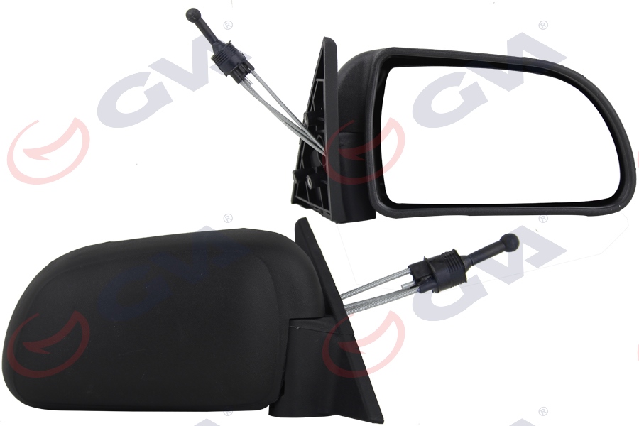 GVA DIŞ DİKİZ AYNASI SAĞ RENAULT 9 / 11 BROADWAY 98 MEKANİK KUMANDALI OEM: 7700875891-7702258305-7702262015 - GVA 1013110 kodlu oto yedek parça görseli