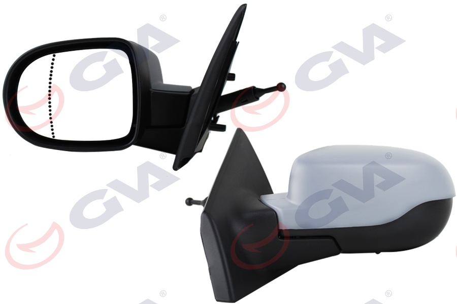 GVA DIŞ DİKİZ AYNASI SOL CLIO 09 MEKANİK ASTARLI ASFERİK VM-6135PAL 7701071870 OEM: 7701071870 - GVA 1014181 kodlu oto yedek parça görseli