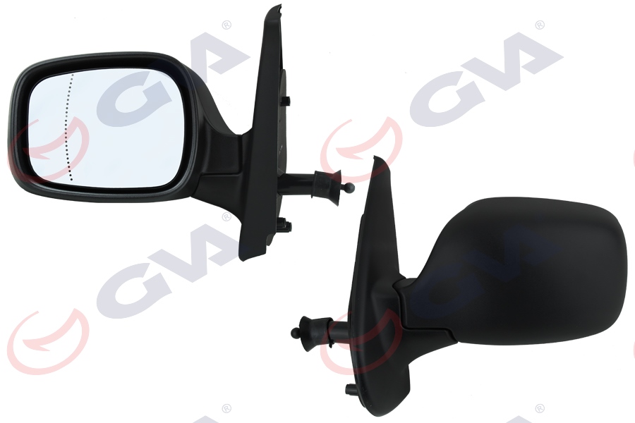 GVA DIŞ DİKİZ AYNASI SOL KANGOO 01 MEKANİK ASFERİK VM-131NL OEM: 7700354636 - GVA 1016121 kodlu oto yedek parça görseli