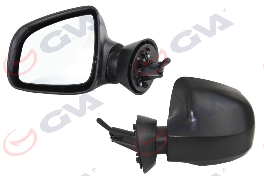 GVA DIŞ DİKİZ AYNASI SOL LOGAN SW-MCV 08 MEKANİK KONVEKS VM-6801L OEM: 6001549676-963023121R - GVA 1019141 kodlu oto yedek parça görseli