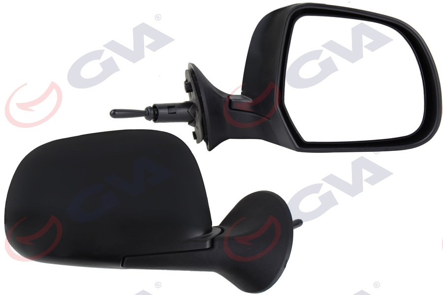 GVA DIŞ DİKİZ AYNASI SAĞ DUSTER 11 MEKANİK KONVEKS VM-6802R OEM: 963015821R-963017145R - GVA 1019182 kodlu oto yedek parça görseli