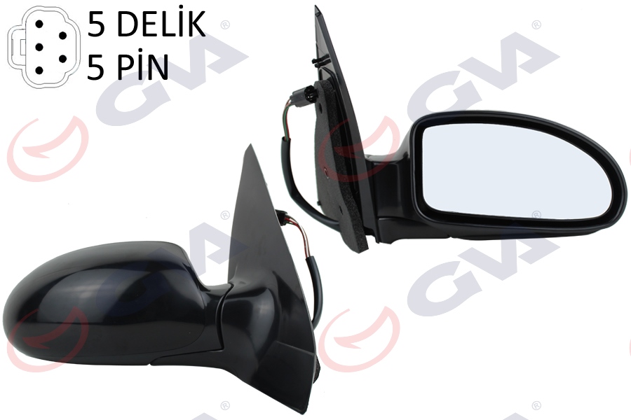 GVA DIŞ DİKİZ AYNASI ELEKTRİKLİ ISITMALI SAG FOCUS I 98 04 ELEKTRİKLİ ISITMALI KONVEKS 5 FİŞ VM-319EHR 98AB17682HS-1347095 OEM: 98AB17682HS-1347095 - GVA 1035110 kodlu oto yedek parça görseli