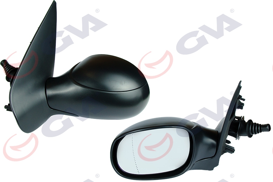 GVA DIŞ DİKİZ AYNASI SOL 206 98 MEKANİK KONVEKS VM-206AL OEM: 8148.YC-8151.CE-8152.40 - GVA 1043201 kodlu oto yedek parça görseli