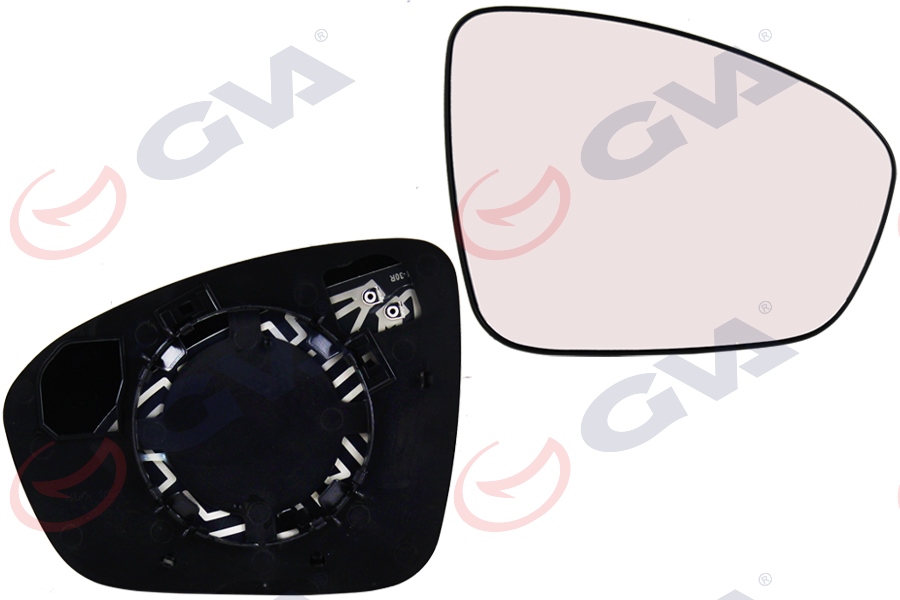 GVA AYNA CAMI ELEKTİRİKLİ ISITMALI SAĞ MEGANE IV 15 KONVEKS VM-6142GHR OEM: 963651460R - GVA 1111450 kodlu oto yedek parça görseli