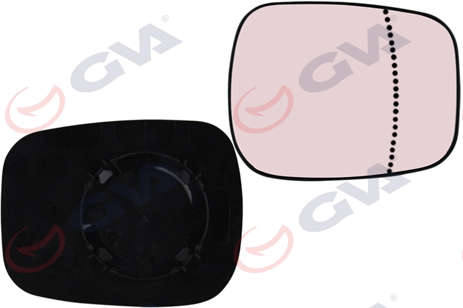 GVA AYNA CAMI SAĞ/SOL KANGOO 02-07 MEKANİK ASFERİK VM-131NAG OEM: 7701048400 - GVA 1116000 kodlu oto yedek parça görseli