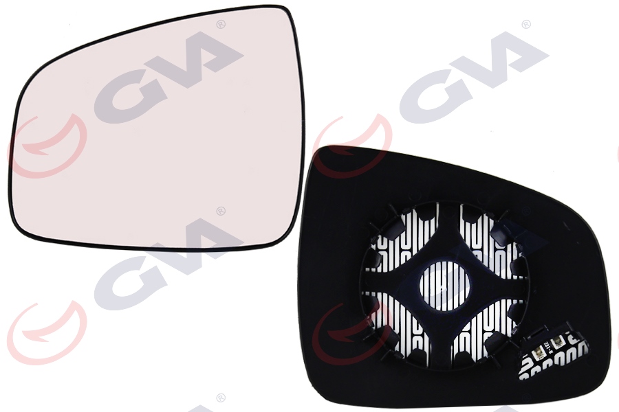 GVA AYNA CAMI SOL LOGAN 07-12 ISITMALI KONVEKS VM-6801GHL OEM: 6001549716 - GVA 1119020 kodlu oto yedek parça görseli