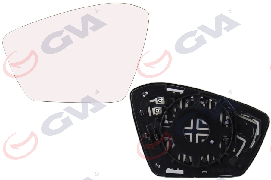 GVA AYNA CAMI SOL SUPERB 15 ISITMALI KONVEKS VM-616GHL OEM: 3V0857521 - GVA 1161411 kodlu oto yedek parça görseli