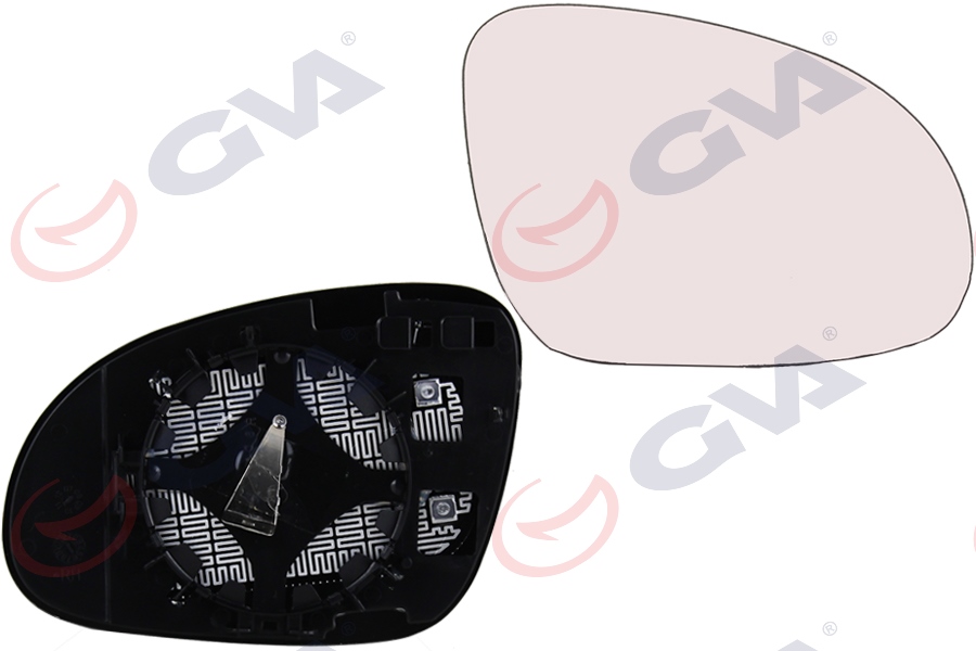 GVA AYNA CAMI SAĞ GOLF V-JETTA-PASSAT 04 ISITMALI KONVEKS VM-197GHR 1K0857522-1K0857522-5M0857522F OEM: 1K0857522-1K0857522-5M0857522F - GVA 1175023 kodlu oto yedek parça görseli