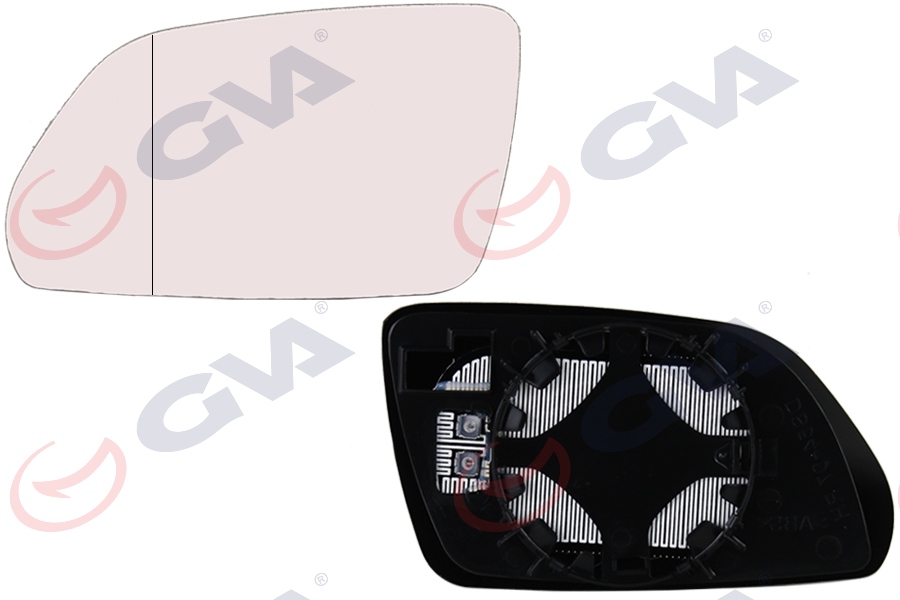 GVA AYNA CAMI SOL POLO 05 ISITMALI ASFERİK VM-377AGHL 6Q0857521F OEM: 6Q0857521F - GVA 1175060 kodlu oto yedek parça görseli