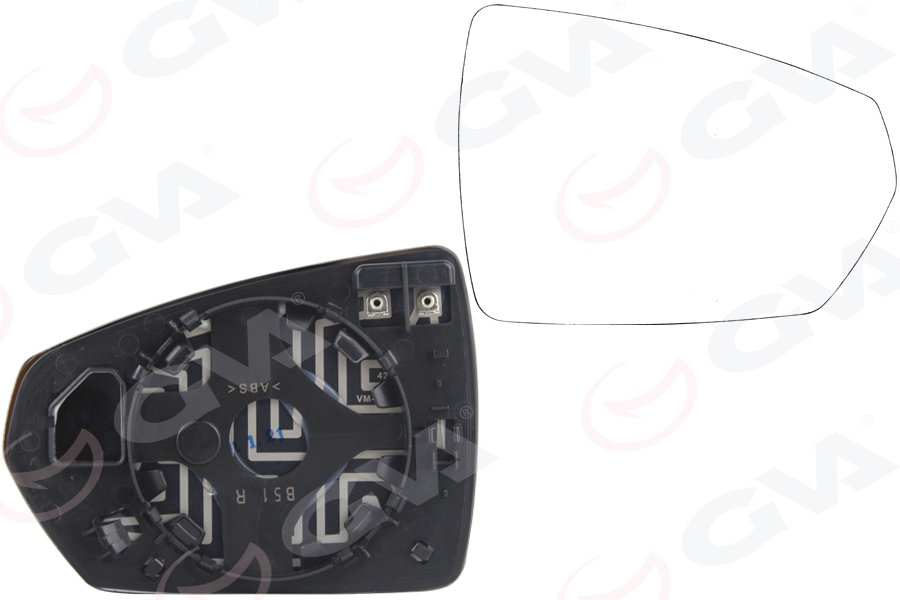 GVA AYNA CAMI SAĞ VW POLO 17- ISITMALI KONVEKS VM-6390GHR OEM: 2G0857522C - GVA 1175068 kodlu oto yedek parça görseli