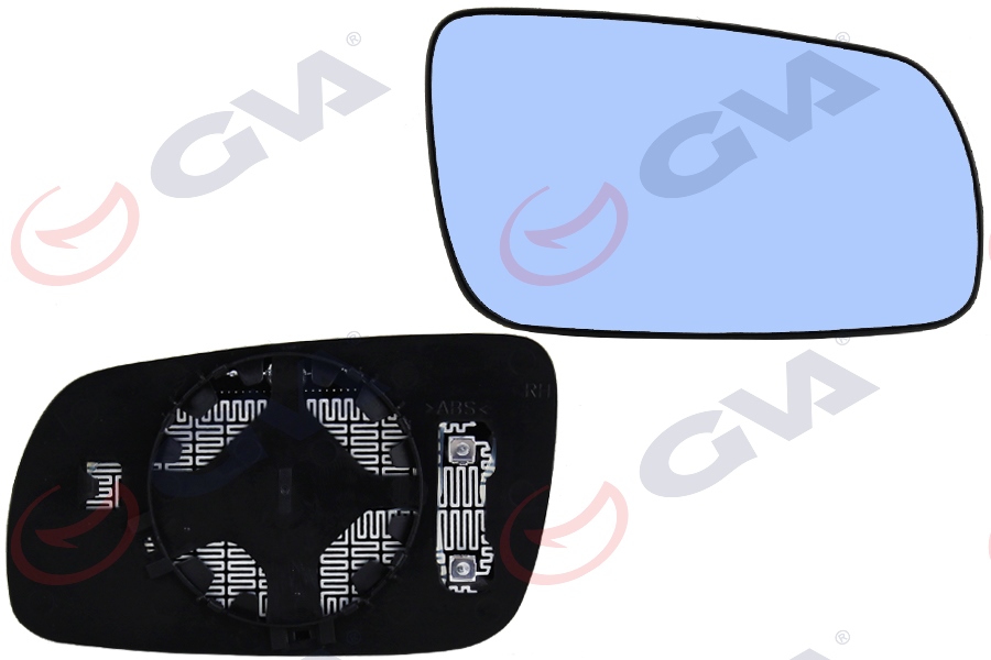 GVA AYNA CAMI SAĞ A3 96-00 -A4 95-01 -A6 98-03 ISITMALI KONVEKS MAVİ CAM VM-039GHR OEM: 4B1857536C - GVA 1175721 kodlu oto yedek parça görseli