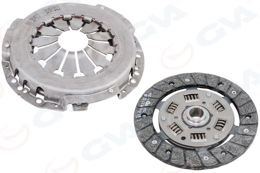 GVA DEBRİYAJ SETİ BASKI DİSK CLIO III-MODUS 1.2 16V 09/04> D4F.7.40-JH3 OEM: 302052617R-7701478122-7701476816 - GVA 1614013 kodlu oto yedek parça görseli