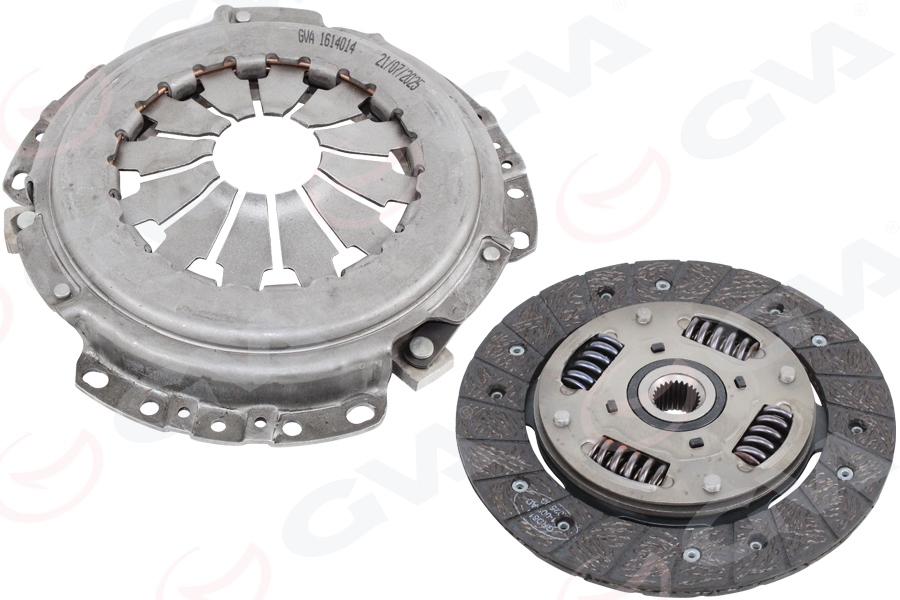 GVA DEBRİYAJ SETİ BASKI BALATA RENAULT CLIO IV 12> 1.2 16V D4F OEM: 301010996R-302055580R-302102934R - GVA 1614014 kodlu oto yedek parça görseli