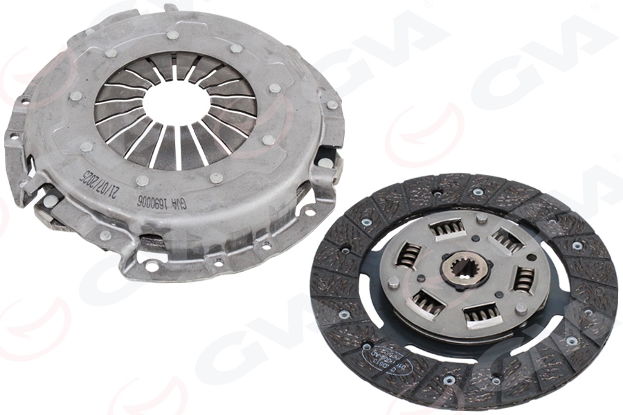 GVA DEBRİYAJ SETİ BASKI DİSK VECTRA A-ASTRA F-CORSA A-CORSA D-ASCONA C-KADETT E-1.6D-1.6-1.7D-1.4 16V OEM: 1606759-1606010-1606684-1606724 - GVA 1690006 kodlu oto yedek parça görseli