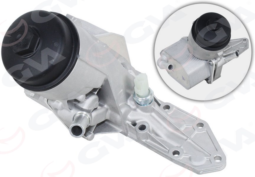 GVA YAĞ SOĞUTUCUSU FORD RANGER TKE 3.2 200PS 11> KOMPLE OEM: 1746665-BB3Q6B624EA - GVA 4238000K kodlu oto yedek parça görseli