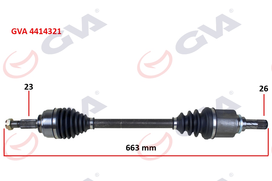GVA KOMPLE AKS SOL CLIO IV 1.5 DCI 12- 75-90HP 391010115R OEM: 391010115R - GVA 4414321 kodlu oto yedek parça görseli