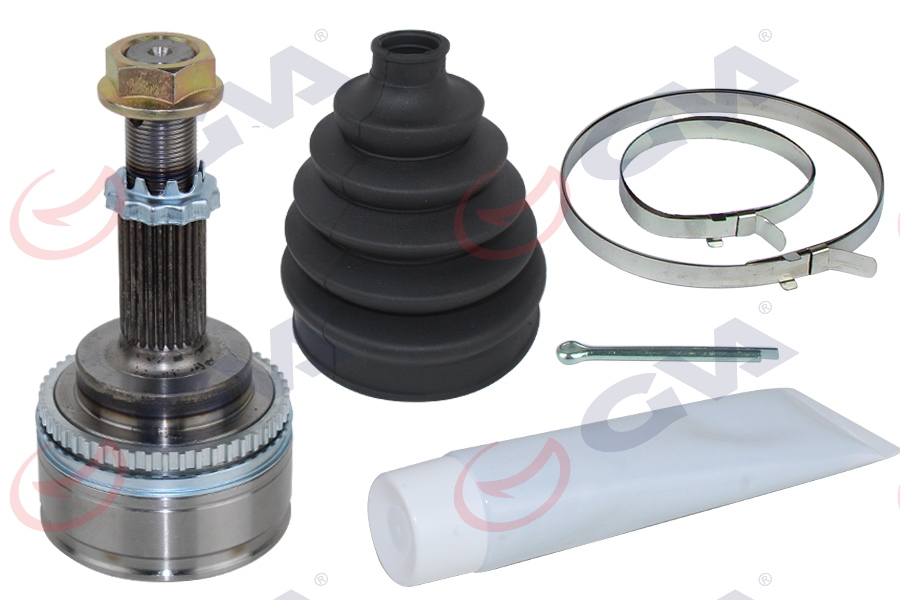 GVA AKS KAFASI DIŞ TOYOTA AVENSIS 2.0L 3S-FE ST220 98-00 ABS Lİ 26X23X56 - ABS 48 DİŞ OEM: 4347009460-4346009290-4347009400 - GVA 4471070K kodlu oto yedek parça görseli