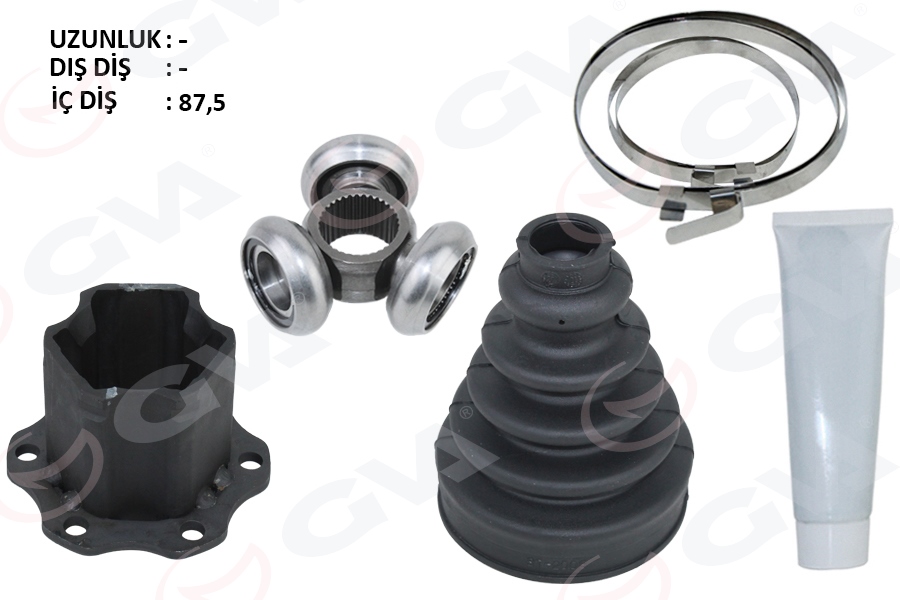 GVA AKS KAFASI İÇ A4-A5-A6 08- BM BM OEM: 8K0498103D-4H0498103A - GVA 4475267KI kodlu oto yedek parça görseli