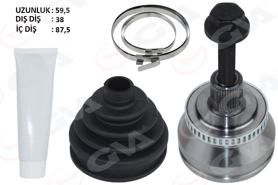GVA AKS KAFASI DIŞ A4 1.8 T-2.0 TDİ 00-08 BLB-BRE-BFB-BEX 1.8 T-2.0 TDİ 8E0498099C-8E0407305B-8E0498099E OEM: 8E0498099C-8E0407305B-8E0498099E - GVA 4475268K kodlu oto yedek parça görseli