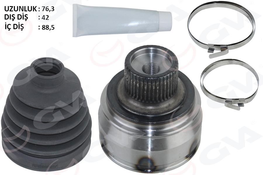 GVA AKS KAFASI DIŞ A4-A5 1.8 TFSİ-2.0 TFSİ-2.0 TDİ 08- CABA-CDHA-CABB-CDHB-CAEB-CDNC-CGLC 1.8 TFSİ-2.0 TFSİ-2.0 TDİ 8K0498099F-8K0498099FX OEM: 8K0498099F-8K0498099FX - GVA 4475271K kodlu oto yedek parça görseli