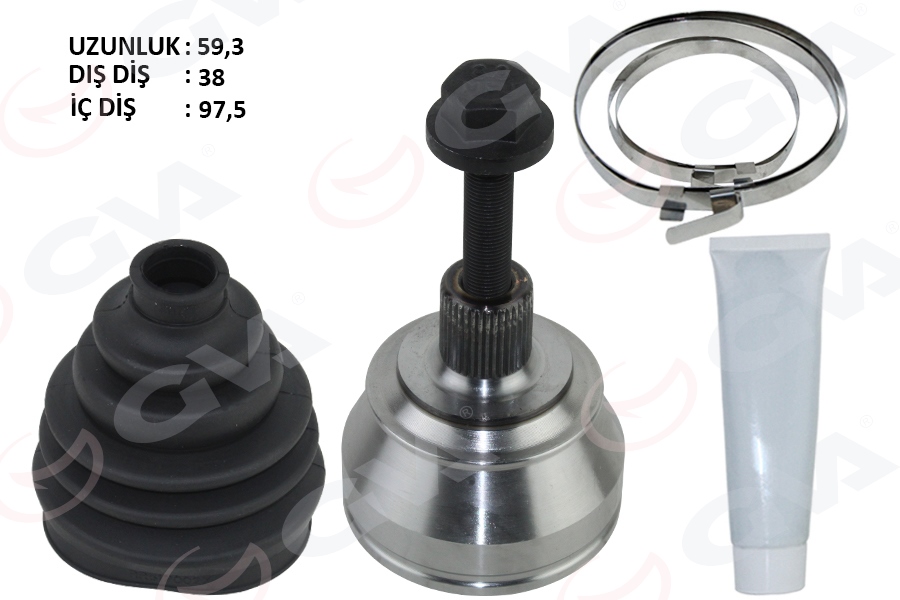 GVA AKS KAFASI DIŞ A6 2.0 TDİ 05- BLB-BRE 2.0 TDİ 4F0498099A-4E0407305D OEM: 4F0498099A-4E0407305D - GVA 4475292K kodlu oto yedek parça görseli