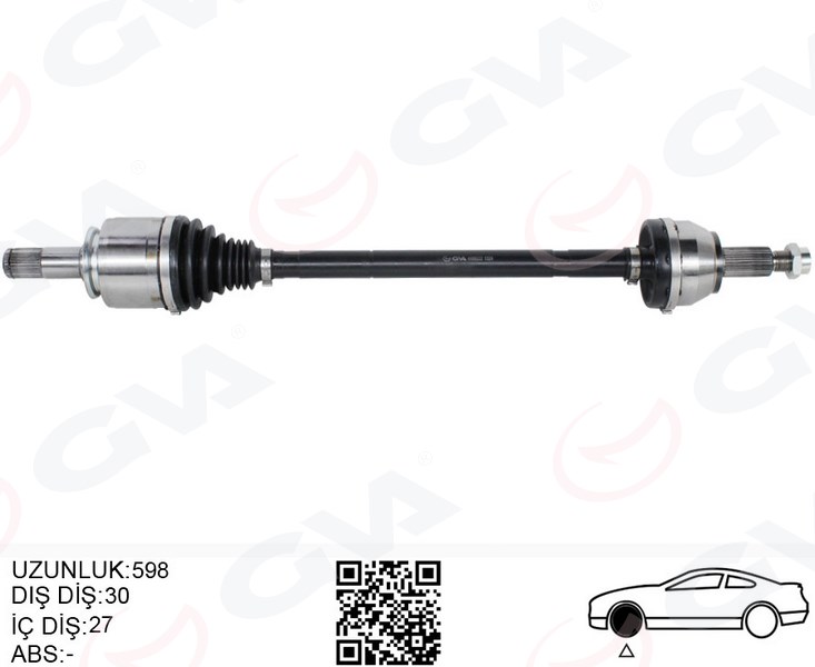GVA KOMPLE AKS ARKA SOL DEFENDER L663 DISCOVERY 5 L462 R.R 4 VOGUE L405 R.R SPORT 2 L494 837MM OEM: LR073346-LR053791-LR034536 - GVA 4499222 kodlu oto yedek parça görseli
