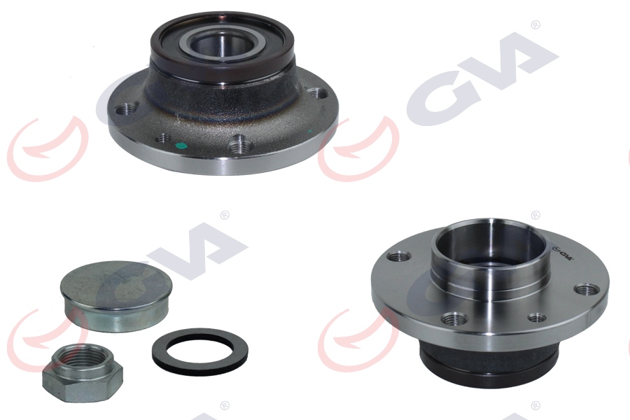 GVA ARKA TEKER PORYASI RULMANLI DOBLO-BIPPER-NEMO-TEMPRA-MAREA-PALIO-SIENA-PUNTO-FIORINO-LINEA ABS Lİ 30x117x61.7 OEM: 1606635380-46512973-71714463 - GVA 4729050 kodlu oto yedek parça görseli