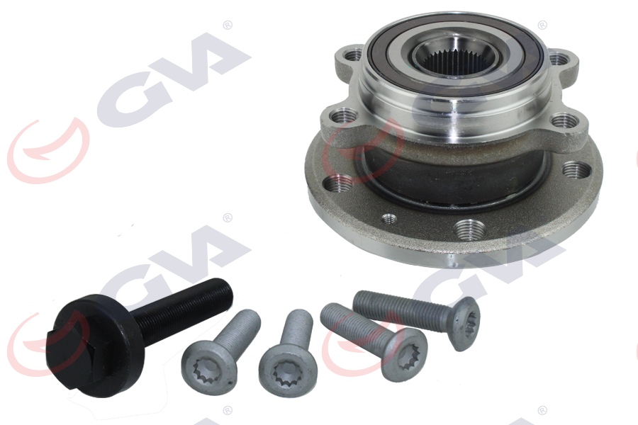 GVA ÖN TEKER PORYASI RULMANLI GOLF V 1.4i 03-09 CADDY III ABS Lİ 5 BİJON 1T0498621-3C0498625-5K0498621 OEM: 1T0498621-3C0498625-5K0498621 - GVA 4775012 kodlu oto yedek parça görseli