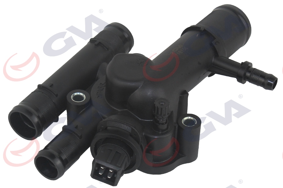 GVA TERMOSTAT 89C KOMPLE / MÜŞÜRLÜ LAGUNA-KANGOO-TRAFIC 1.9dCi F9Q MEGANE 2.0 F4R 8200674368-8200074346-6001545350 OEM: 8200674368-8200074346-6001545350 - GVA 5116150 kodlu oto yedek parça görseli