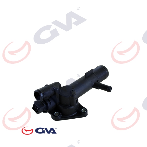 GVA TERMOSTAT 83C KOMPLE / MÜŞÜRLÜ KANGOO-CLIO II-LOGAN 1.5 DCI OEM: 8200954288-8200558758-1106100Q0D - GVA 5116250 kodlu oto yedek parça görseli