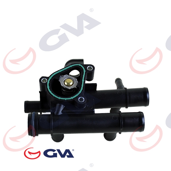 GVA TERMOSTAT 83C CLIO II 1.4 16V-1.6 16V-LAGUNA II 2.2 DCI-TRAFIC II-MASTER II-III 2.5 DCI G9U/G9T OEM: 8200709142-8200262241-8200154296 - GVA 5119120 kodlu oto yedek parça görseli