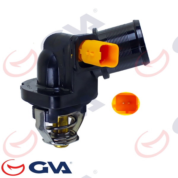 GVA TERMOSTAT 103C KOMPLE/MÜŞÜRLÜ 103C P206 1.4İ 10 207 1.4-1.4 16V 06 C3 II 1.4-1.6 03 1336.Z2-9650926280 OEM: 1336.Z2-9650926280 - GVA 5143211 kodlu oto yedek parça görseli