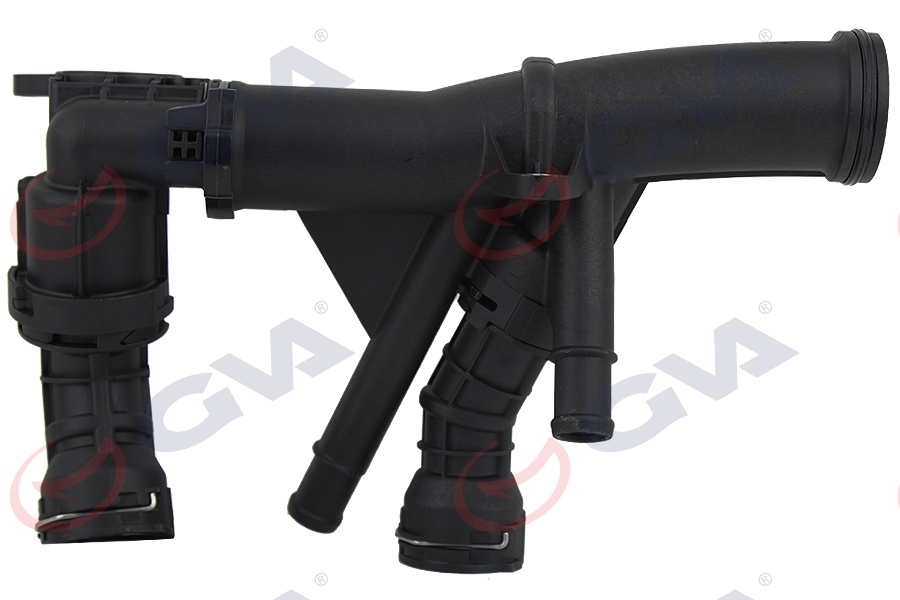 GVA TERMOSTAT 92C KOMPLE CADDY-GOLF-JETTA-PASSAT-A3-OCTAVIA-LEON-SUPERB 1.6-2.0 TDI CLHA/B-DCXA-CRLB- OEM: 04L121026F - GVA 5175025 kodlu oto yedek parça görseli