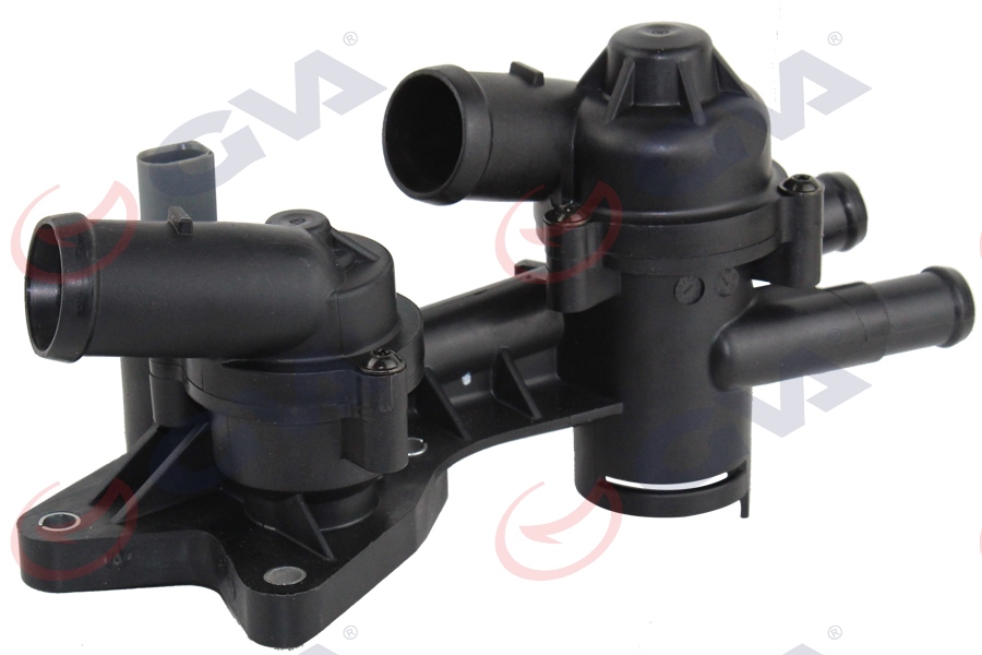 GVA TERMOSTAT 83-87C KOMPLE / MÜŞÜRLÜ GOLF5-6-PLUS-JETTA III-IV-PASSAT-SCIROCCO-TIGUAN 1.4TSI OEM: 03C121111T-03C121111H-03C121111AF - GVA 5175037 kodlu oto yedek parça görseli