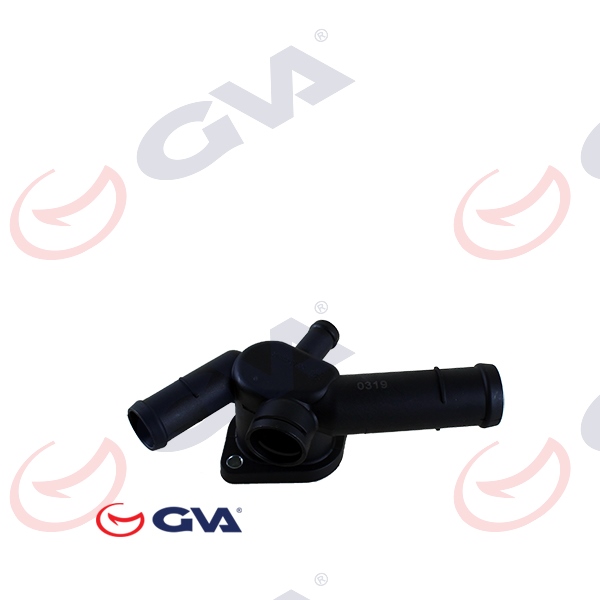 GVA TERMOSTAT YUVASI FLANŞI BORA-GOLF4-POLO-T5-2.0-1.6 98-05 -A3-CORDOBA-FABIA-OCTAVIA 06A121133D-06A121132 OEM: 06A121133D-06A121132 - GVA 5175237 kodlu oto yedek parça görseli