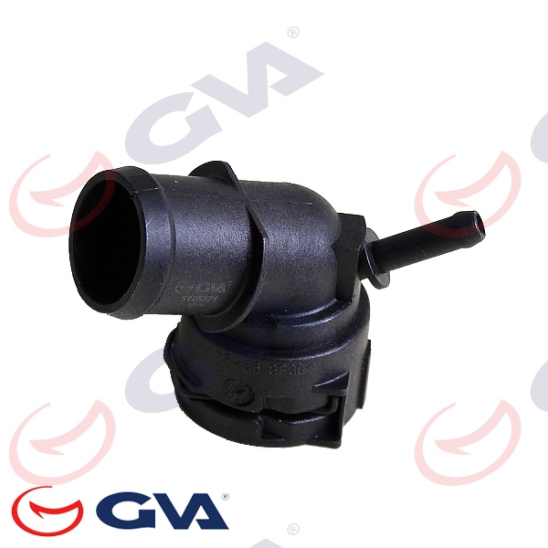 GVA RADYATÖR ÜST SU FLANŞI A3 GOLF JETTA PASSAT LEON OCTAVIA 06 1K0122291BE OEM: 1K0122291BE - GVA 5175271 kodlu oto yedek parça görseli