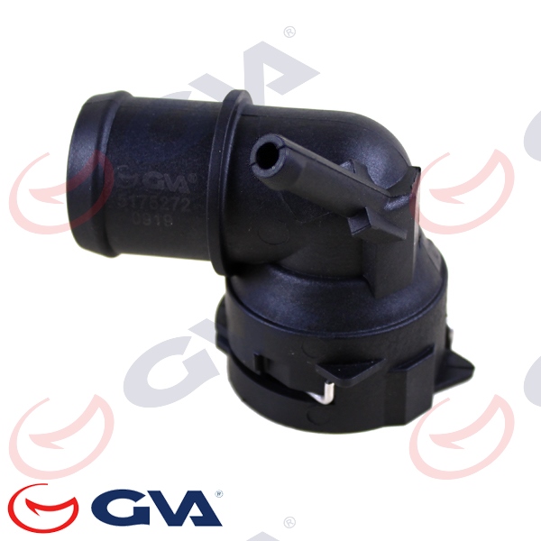 GVA RADYATÖR ÜST SU FLANŞI CADDY-GOLF5-JETTA-PASSAT-LEON-OCTAVIA-A3 04-10 OEM: 1K0122291BA-1K0122101DE-1K0122101DJ - GVA 5175272 kodlu oto yedek parça görseli