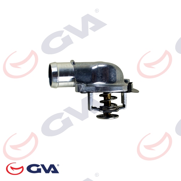 GVA TERMOSTAT 87C KOMPLE VW TRANSPORTER T5-MUTIVAN V-TOUAREG 2.5TDI 03-09 OEM: 070121114 - GVA 5175730 kodlu oto yedek parça görseli