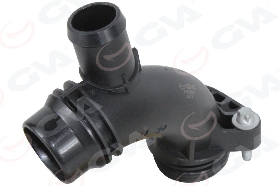 GVA SOGUTMA SUYU FLANSI MERCEDES M274 W205 S205 C205 A205 W213 S213 C238 A238 C253 X253 V167 C167 R172 OEM: A2742000256 - GVA 5199909 kodlu oto yedek parça görseli