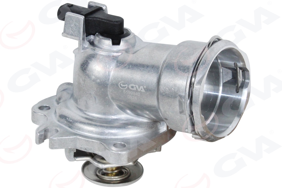 GVA TERMOSTAT 87 C MERCEDES OM642 W204 S204 C219 W211 W221 OEM: A6422002115 - GVA 5199942 kodlu oto yedek parça görseli