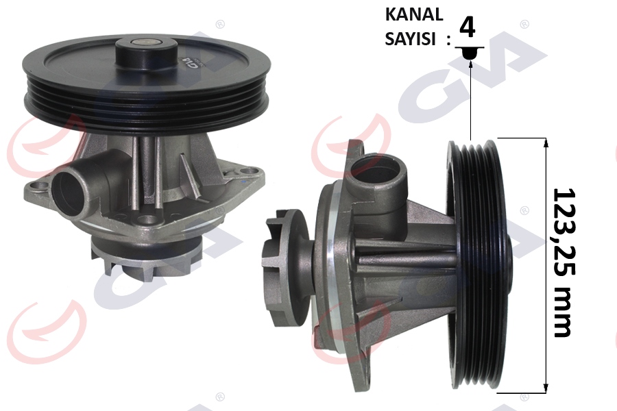 GVA DEVİRDAİM TEMPRA 97 MOD-UNO 70 09/89-12/93 7752928-46437911 OEM: 7752928-46437911 - GVA 5226210 kodlu oto yedek parça görseli