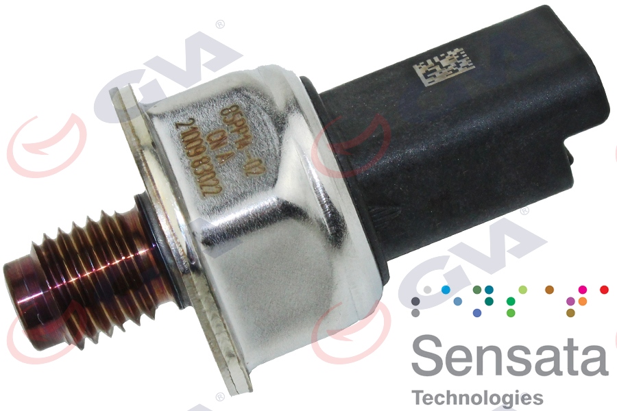 GVA YAKIT BASINÇ SENSÖRÜ 3 FİŞ FLUENCE-KANGOO-MEGANE 1.5DCI 10- 9307Z517A OEM: 9307Z517A - GVA 5316002 kodlu oto yedek parça görseli