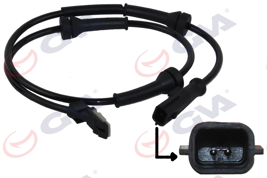 GVA ABS SENSORU ON MERCEDES CITAN W415 12 . RENAULT KANGOO 08 A4159052900-8200441401 OEM: A4159052900-8200441401 - GVA 5316111 kodlu oto yedek parça görseli