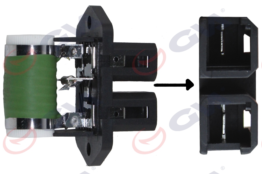 GVA FAN REZİSTÖRÜ ALBEA-PALIO-TMPR 51736774-46533716-7739435 OEM: 51736774-46533716-7739435 - GVA 5321310 kodlu oto yedek parça görseli