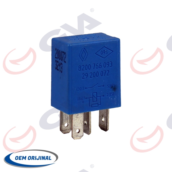 GVA SİGORTA KULESİ ROLESİ AYAKLI RENAULT LAGUNA MAVİ OEM: 8200766093 - GVA 5418110 kodlu oto yedek parça görseli