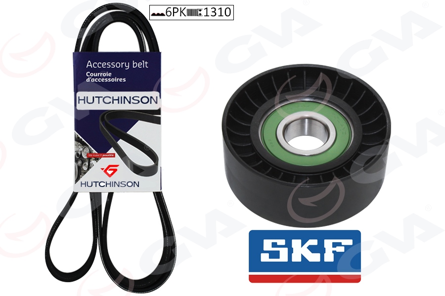 GVA ALTERNATÖR GERGİ KİTİ KÜTÜKSÜZ DOBLO-DOBLO CARGO PALIO-ALBEA-PUNTO-500 1.3JTD-MTJ AC K016PK1310 OEM: 46820063-51821652-46819146-1598372 - GVA 59A2917 kodlu oto yedek parça görseli