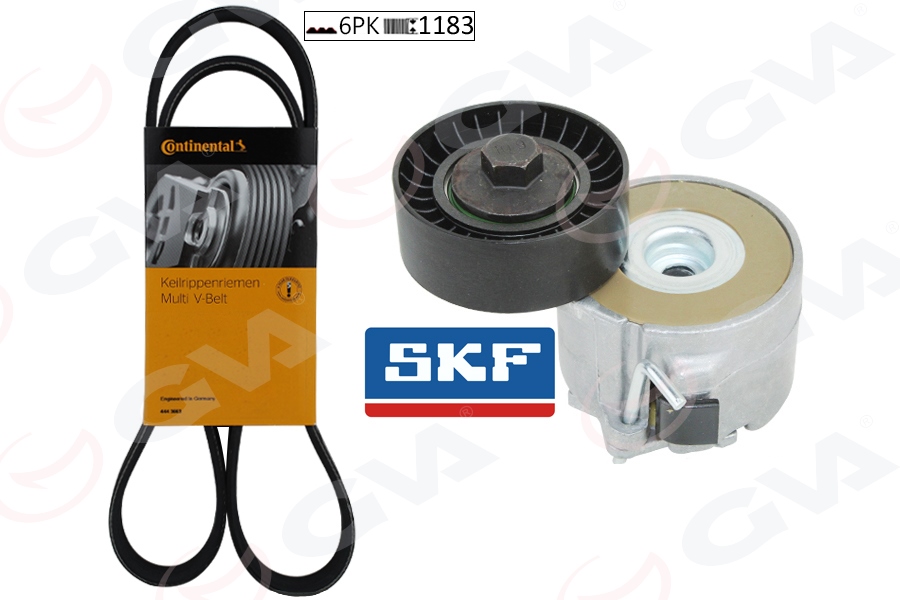 GVA ALTERNATÖR GERGİ KİTİ LINEA-PUNTO-AGILA-ASTRA H-J-COMBO-CORSA C-D-MERIVA 1.3CDTI-JTD K026PK1183 6340615-636166-55574238-55562245 OEM: 6340615-636166-55574238-55562245 - GVA 59A2928 kodlu oto yedek parça görseli