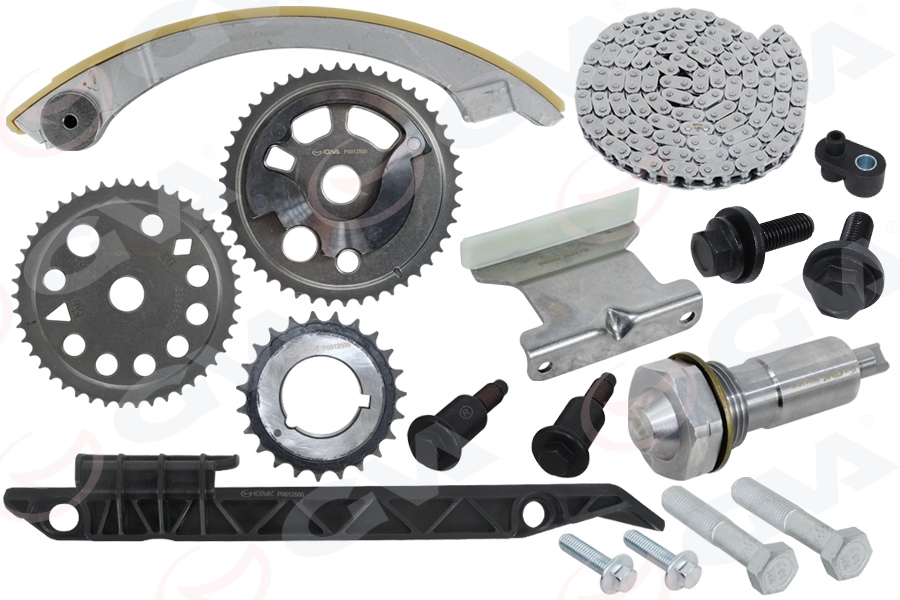 GVA EKSANTİRİK ZİNCİR SETİ VECTRA C 02>08 ASTRA H 05>10 ZAFIRA B 05>12 2.2 16V Z22YH 155PS OEM: 55569838-12577386-636176 - GVA 59C2116 kodlu oto yedek parça görseli